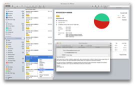 BillSonar Invoice software Mac OS X Document send email