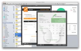BillSonar Invoice Mac OS X Documents preview